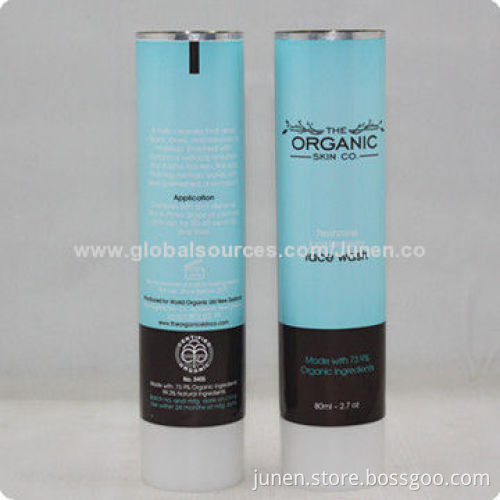 Hand cream tube, aluminum material, beautiful printing